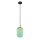 Lampe à suspendre Vert Ø 14 cm E27 élégant