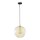 Suspension verre Abat-jour sphérique E27 élégant BOSTA