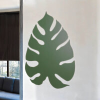 Applique murale en m&eacute;tal Vert 39 cm Feuille...