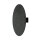Applique ronde plate Ø 20 cm Moderne Métal Noir