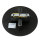 Applique ronde plate Ø 20 cm Moderne Métal Noir
