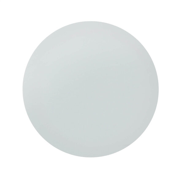 Applique ronde métal Ø 30 cm plat blanc G9 Moderne