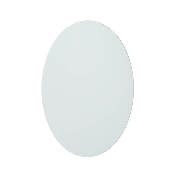 Applique ronde métal Ø 30 cm plat blanc G9 Moderne