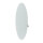 Applique ronde métal Ø 30 cm plat blanc G9 Moderne