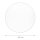 Applique ronde métal Ø 30 cm plat blanc G9 Moderne