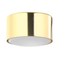 Spot de plafond en métal petit Ø 8 cm plat...
