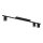Plafonnier en métal noir 80 cm de long 3-flamme