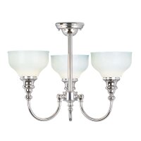 Lampe de salle de bain élégante LED Chrome...