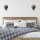 Spot métal bois orientable noir naturel GU10