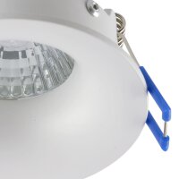 Luminaire encastré rond Ø 84 mm Blanc GU10...