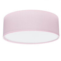 Lampe pour chambre denfant Rose Ø 38 cm rond plat...