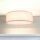 Lampe pour chambre denfant Rose Ø 38 cm rond plat abat-jour en tissu