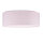 Lampe pour chambre denfant Rose Ø 38 cm rond plat abat-jour en tissu