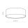 Lampe de plafond vert Ø 38 cm rond plat chambre denfant