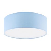 Lampe de chambre denfant plafond bleu Ø 38 cm rond...