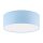 Lampe de chambre denfant plafond bleu Ø 38 cm rond plat