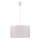 Lampe à suspendre Enfants Bébé Rose Ø 40 cm rond Abat-jour en tissu