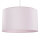 Lampe à suspendre Enfants Bébé Rose Ø 40 cm rond Abat-jour en tissu