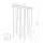 Lampe à suspendre noire 10-flmg Salon Lampe CULT