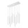 Lampe à suspendre CULT Blanc 10-flmg Salon Lampe