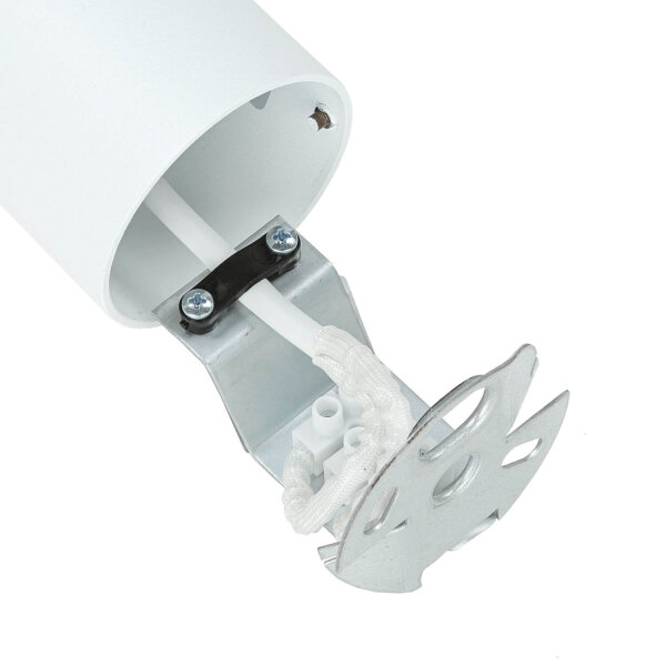 Suspension ronde blanche Ø2,5cm G9 Moderne CULT