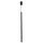 Lampe à suspendre noire métal cylindre G9 étroit