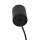 Lampe à suspendre noire métal cylindre G9 étroit