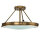 Premium Plafonnier rond Art Nouveau en laiton GRACIA