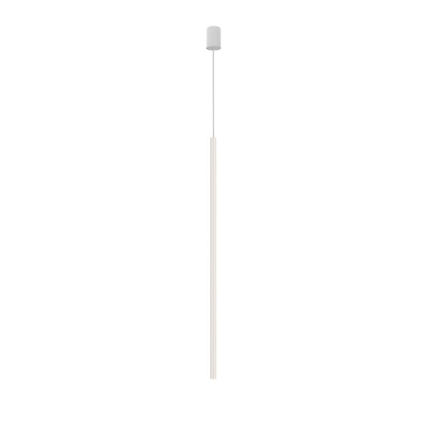 Lampe à suspendre ronde Blanc Métal Ø2,5cm G9 Moderne CULT