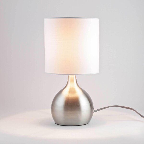 Lampe de bureau à intensité variable Touchdimmer Moderne argenté