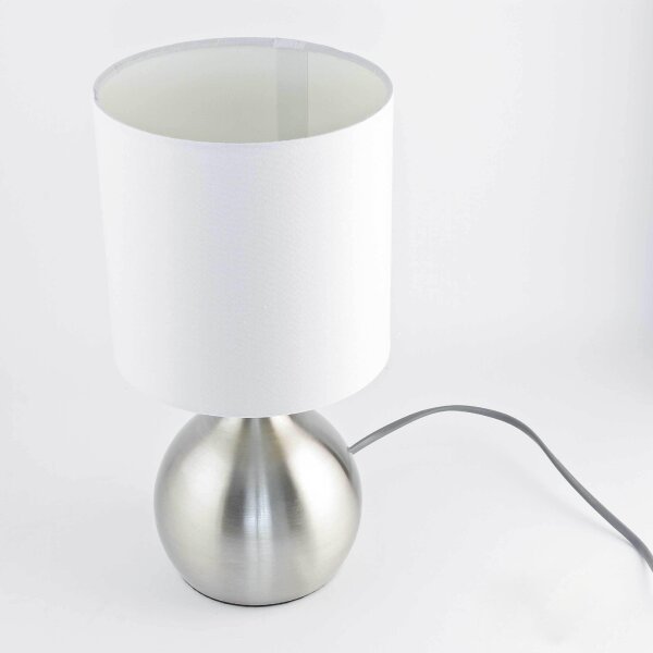 Lampe de bureau à intensité variable Touchdimmer Moderne argenté