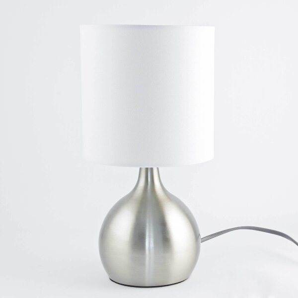 Lampe de bureau à intensité variable Touchdimmer Moderne argenté