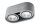 Spot lampe béton 2x GU10 L : 27 cm H : 9 cm petit plafond