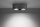 Spot lampe béton 2x GU10 L : 27 cm H : 9 cm petit plafond