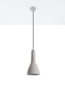 Lampe à suspendre Béton Ø 17 cm Gris...