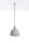Lampe à suspendre Béton Ø 28 cm Moderne Gris E27 réglable