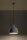 Lampe à suspendre Béton Ø 28 cm Moderne Gris E27 réglable