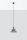 Lampe à suspendre Béton Ø 30 cm Gris E27 Cuisine
