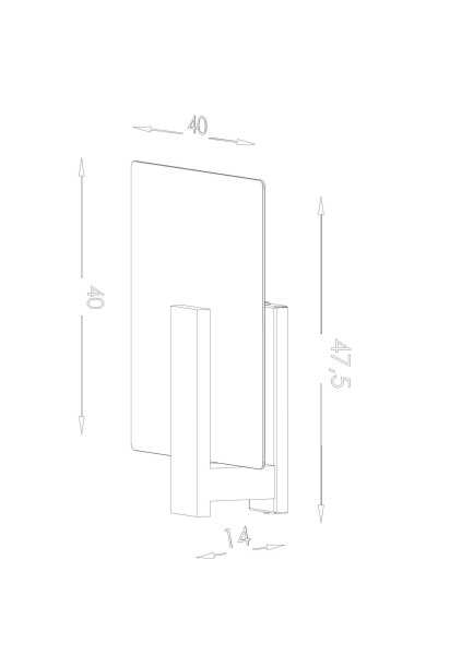 Plafonnier verre bois anti-éblouissement 2x E27 plat confortable