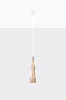 Lampe à suspendre en bois Ø 8 cm...
