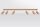 Plafonnier en bois 120 cm de long 6x GU10 réglable