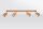 Plafonnier en bois 4 flammes 80 cm de long confortable GU10