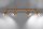 Plafonnier en bois 4 flammes 80 cm de long confortable GU10
