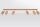 Plafonnier bois 120 cm 6 flammes orientable allongé