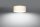 Lampe de plafond blanc tissu verre Ø 30 cm rond faible éblouissement 3x E27