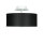 Plafonnier rond noir Ø 30 cm faible éblouissement tissu verre