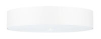 Plafonnier rond &Oslash; 50 cm Blanc Tissu Verre faible...
