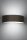 Applique Up Down noir tissu verre 45 cm indirect