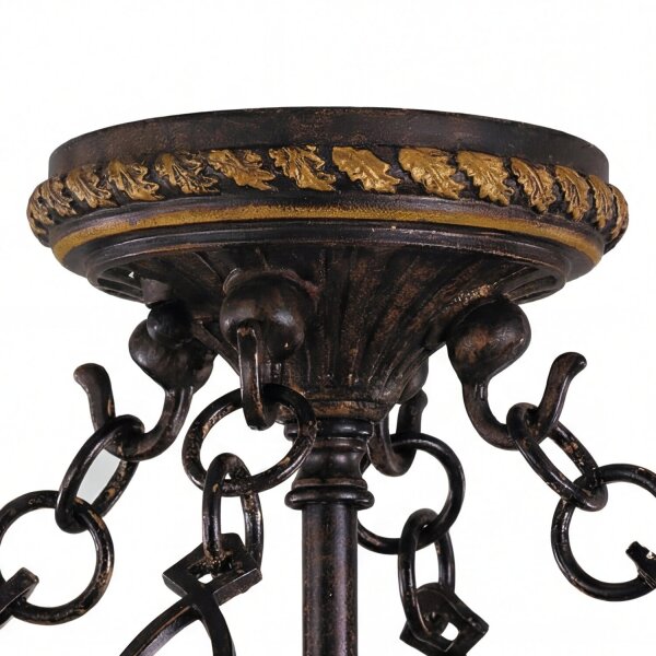 Plafonnier ANABELL 1 Crème Lampe rustique Couloir