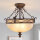 Plafonnier ANABELL 1 Crème Lampe rustique Couloir